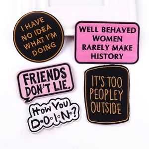 ***$5 BUNDLE***Lot of 5 Iron on Patches